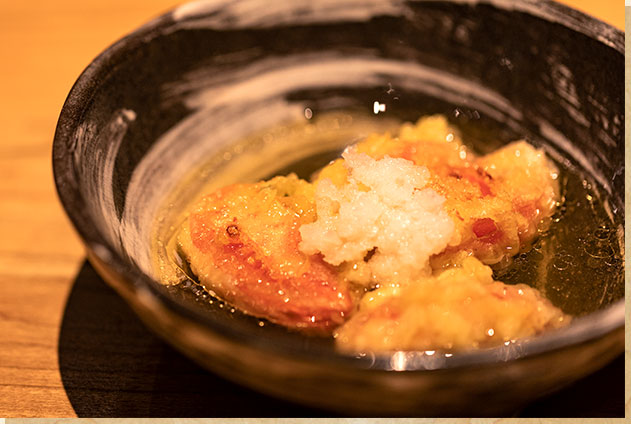 揚トマトのおでん